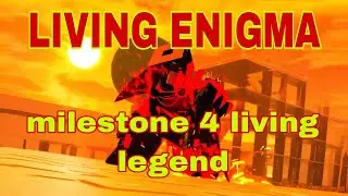 Living enigma milestone 4 living legend #forsaken #roblox #ost #soundtrack 
