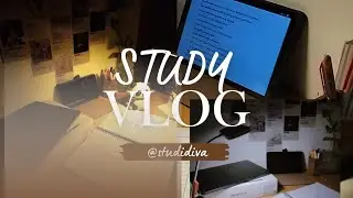 First Study Vlog ✨ DSA Revision + Semester Exam Grind
