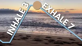 Calming Extended Exhale Breathing Exercise: 3-7