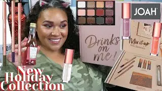 Joah Beauty Drinks on Me Holiday Collection|Review|Swatches|Girls Night Out Palette|Tasha St James