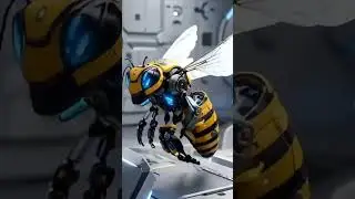 Robotic Transformation Of Bees  🍯 🦾🐝