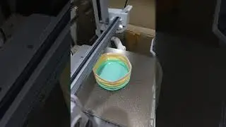 3D Print Timelapse: Wave Pot 🌊🪴 | Fluid Modern Planter (Bambu Lab P2S/A1 Combo)