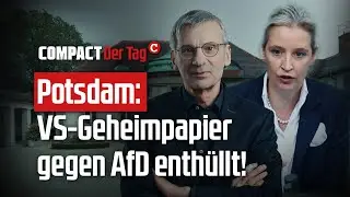 Potsdam: VS-Geheimpapier gegen AfD enth&uuml;llt!💥