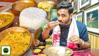 Pure Veg Assamese Thali only Rs 120 |Veggiepaaji Guwahati