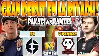 EG VS 9 PANDAS BO2[GAME 1] PAKAZS, WISPER, MATTHEW VS RAMZES. KIYOTAKA - RIYADH MASTERS 2023 - DOTA