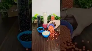 Satisfying Reverse Beads ASMR 🖤📿🧡 #251 #reverse #asmr #satisfying