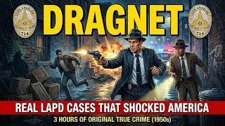 DRAGNET: Real LAPD Cases That Shocked America | 3 Hours (1950s True Crime)
