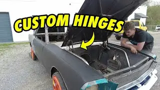 Mounting the Hood on Vtuned&rsquo;s 65 Mustang Build