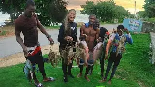 GONE WITH FISHERMEN ON A HUNT | 65LBS OF FRESH CATCH | MUST WATCH
