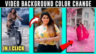 video ka background colour change kaise kare phone se | instagram reels viral video editing tutorial