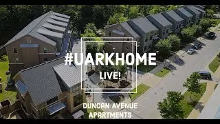 2020 Duncan Avenue Apartments Tour | #UARKHOME Live!