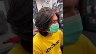 Men Hilights molten gold hair color new style latest color