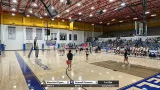 Mansfield Tigers vs. Boswell Lady Pioneers Away District Set 1