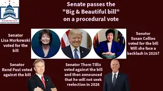 President Trump's Budget bill clears a key procedural vote in the senate