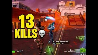 13 Kills in Fortnite Zero Build(Controller on PC)