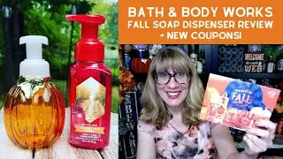 Bath & Body Works Fall Soap Dispenser Review + New Coupons!