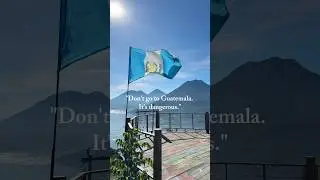 Is Guatemala dangerous? #antiguaguatemala #lakeatitlan #panajachel #travelguatemala #guate #riodulce