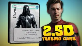 2.5D Trading Card Tutorial (After Effects) (Beginners)