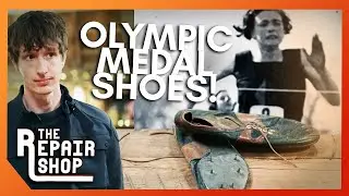 Te buty olimpijskie zapewniły Wielkiej Brytanii srebrny medal! | The Repair Shop