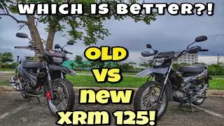 Quick Comparison! Old XRM 125 vs New XRM 125!