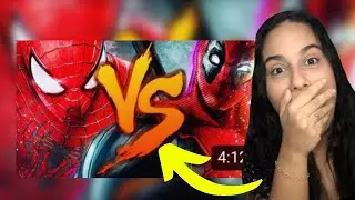 Homem-Aranha VS. Deadpool | Duelo de Tit&atilde;s/ REACT