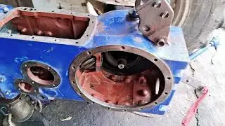 Farmtrac tractor crown pinion fitting body repair 