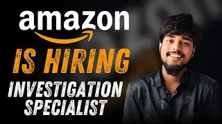 Amazon is Hiring For Investigation Specialist Job | Amazon Jobs | Corporate Mazdoor