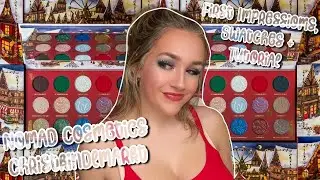 Nomad Cosmetics Christkindlmarkt 🎄🎅🏻 First Impressions, Swatches + Tutorial  