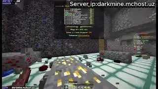 👑⛏️ DarkMine&rsquo;da Boyib Ketdim?! | Minecraft Uzbek