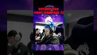 FIRST RAMPAGE of TI14 😱🔥 Yatoro Shadow Fiend