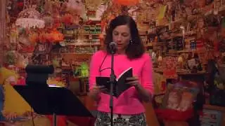 Sue Sinclair at Words Aloud 14.