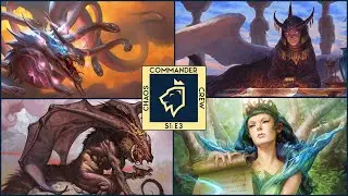 Chaos Commander Crew | S1: E3 | O-Kagachi, Yennett, Darigaaz, Rubinia | MTG Sealed EDH Gameplay