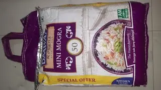 DAAWAT ROZANA BASMATI RICE REVIEW MINI MOGRA RICE REVIEW | TASTY HEALTHY ND BUDGET FRIENDLY 😋 