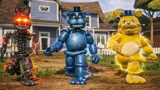 BONNIE, BEAR5 and FREDBEAR are THE FASTEST in Hello Neighbor!