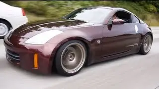 Naveed's Slammed Nissan 350Z Cruising