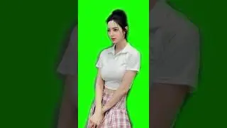 beautiful girl greenscreen #yearofyou #shorts #ekanimationstudio #beautiful #beautifulgirl