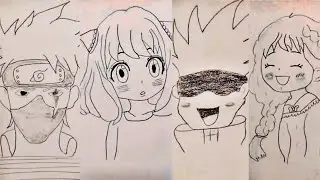 Four Anime Drawings I Made That Didn&rsquo;t Get Much Love 💓🎀