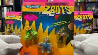 Unpacking &ldquo;ZBots&rdquo; By Galoob (1992): A 