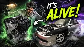 Ford ecoboost swapped skyline first start 