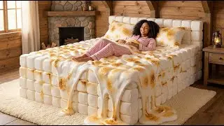 Which Color Dream Bed Would You Choose? 🛏️✨ | Ultimate Oddly Satisfying AI ASMR