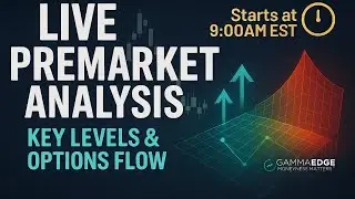 Pre Market Prep 9am EST Live!