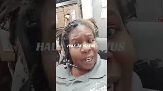 Half- Be Status......Loc Fight#whoops #locjourney #whoo #funny #locs #lets #smiles #looking