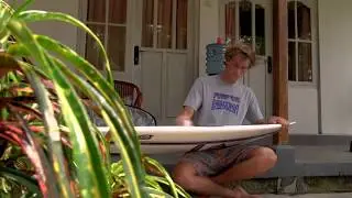 Freshie Setup and Shred - Quinten Rubalcava with a new Hydronaut in Indonesia