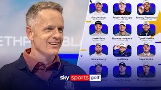 Luke Donald reveals Team Europe's Ryder Cup captain's picks 🚨🇪🇺