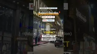 Retail Space for Rent in Rajouri Garden | Commercial Property in Delhi #forrent #rajourigarden