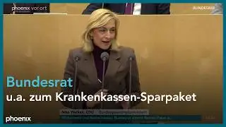 Bundesrat u.a. zum Krankenkassen-Sparpaket am 19.12.25