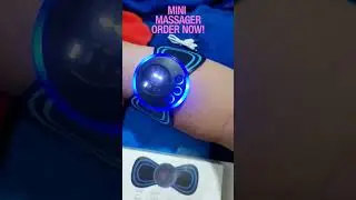 EMS SMART MINI MASSAGER 8 DIFFERENT MASSAGE MODES/THERAPY MASSAGER /PULSE STIMULATOR/PORTABLE