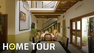 A 60 ft x 40 ft Bengaluru Home Where Modern Living Meets Heritage (House Tour)