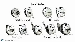 Seachoice Non-Locking Grand Compression Slam Latch