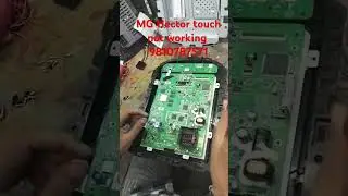 MG Hector stereo touch not working folder change All taypes car stereo repair & spare #MG Hector